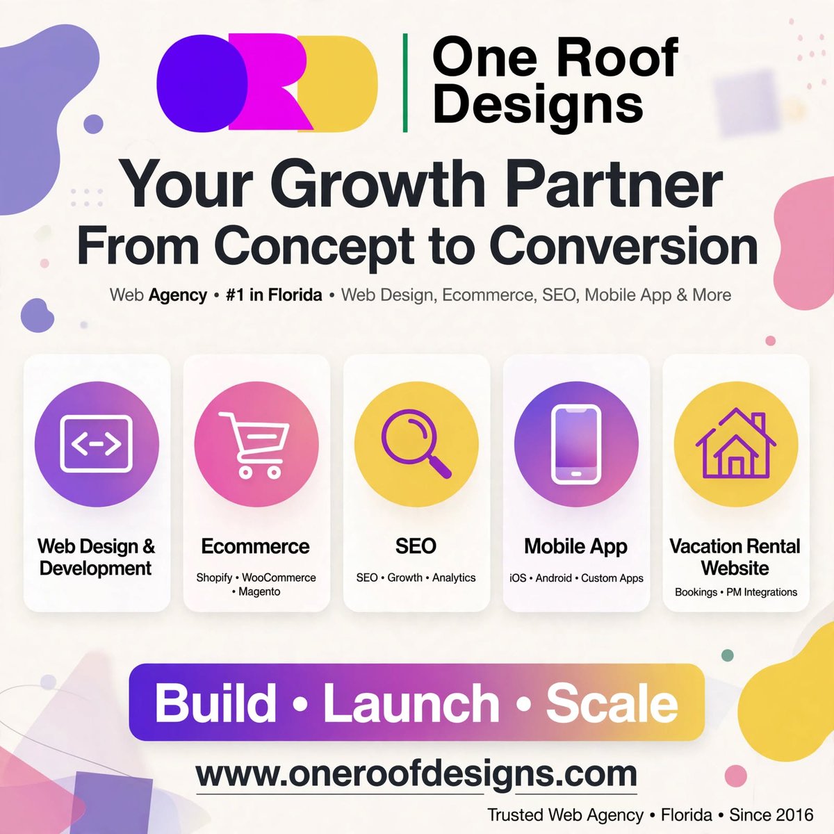 OneRoofDesigns1's tweet photo. At One Roof Designs, we don't just build websites — we build businesses that GROW.

Build • Launch • Scale
🌐 https://t.co/dEgay36cG7

#OneRoofDesigns #vrbopremierhost #floridalife #floridaliving #floridahomes #floridaliving #VacationRental #AirbnbOwners #AirbnbHost #VrboHost https://t.co/OJi9bM5jD4