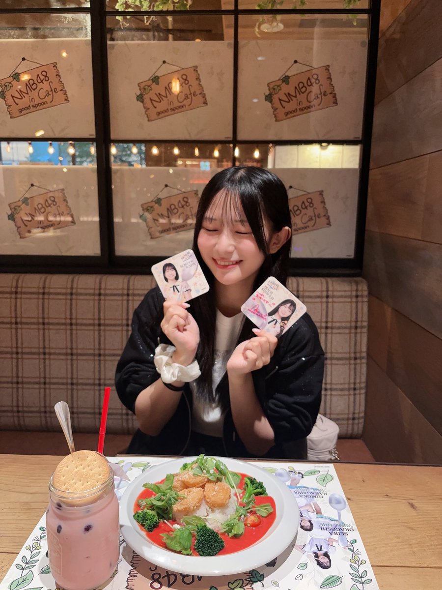 ayami_namba48's tweet photo. #goodspoon さんコラボカフェ行ってきました~🥄♡

けいとさんと一緒にです🫶🏻🙂‍↕️💜

美味しすぎた‼️
9/21までコラボしてるのでみなさんまだまだ楽しんでくださいねっ！♡

#NMB48  #塩月希依音さん https://t.co/fWIOGRZqWL