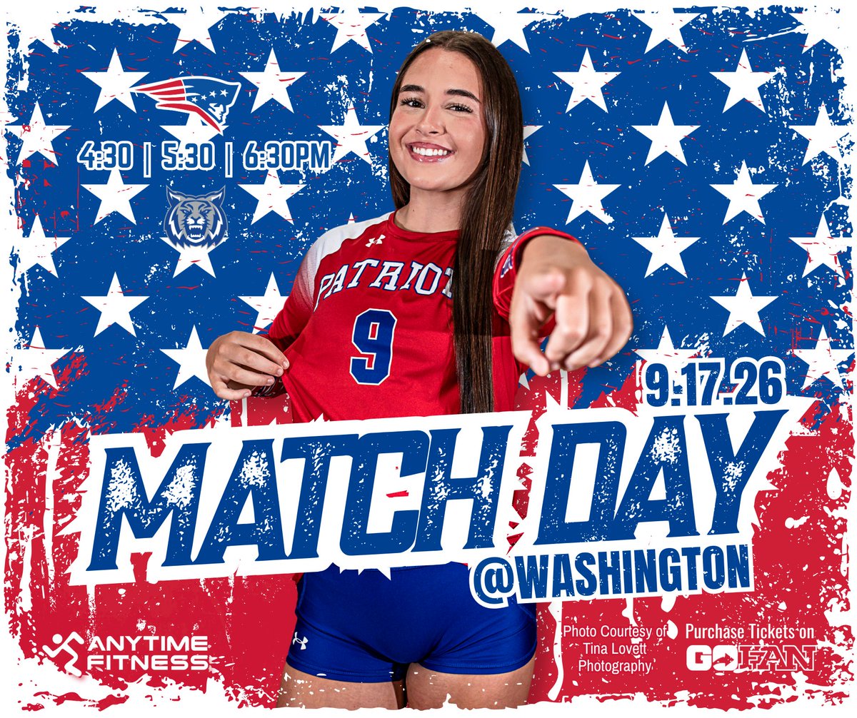 patriots_vball's tweet photo. 🏐 ROAD MATCH ALERT! 🏐

#PacePatriotsVolleyball takes on the Washington Wildcats today!
⏰ Freshman 4:30 PM | JV 5:30 PM | Varsity 6:30 PM
🎟️ Tickets on GoFan

👍 Like 💬 Comment 💙❤️ 📲 Share and support our #LadyPatriots!

#GoPacePatriots https://t.co/IPq5zji9i4