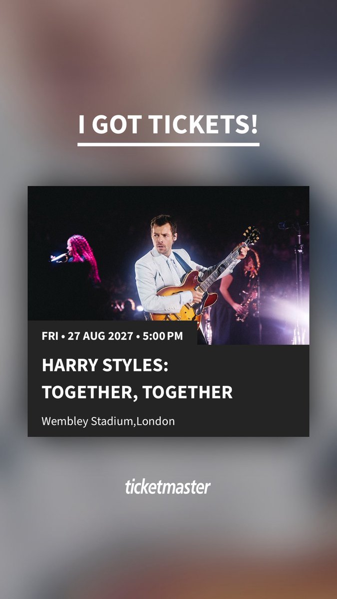 Rhi_Alexandree's tweet photo. I might not be standing or at closing night but I’m still seeing Harry! 💃🏼🪩 https://t.co/huYNUnFmSZ