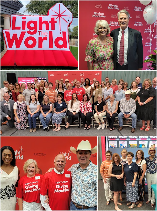 EVPLewis's tweet photo. The Kick-off Meeting for the 2026 #LighttheWorldGivingMachines with @JustServe, @Ch_JesusChrist, @EVPartnership +. This year five local charities will featured in @GilbertYourTown. They are @ANewLeafAZ, Valley Bloom, @MatthewsCrossng, @MinistriesLa, @HelensHopeChest. https://t.co/avdgdxu8S5