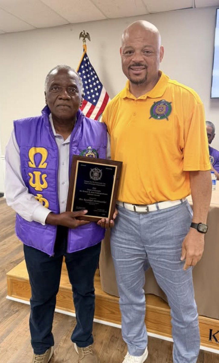 ChiGammaGamma's tweet photo. Happy Birthday to Brother Basileus Ricky Byrd (Mu Psi 1994), who celebrated on the 16th. We hope you had an OWTstanding Day!!! #fietts
#chigammagamma #hbcuculture #fraternity #xgg #eliteoftheelite #quepsiphi #fietts #divine9 #uplift #foundersday #omegapsiphifraternityinc https://t.co/d7VKsYFKYz