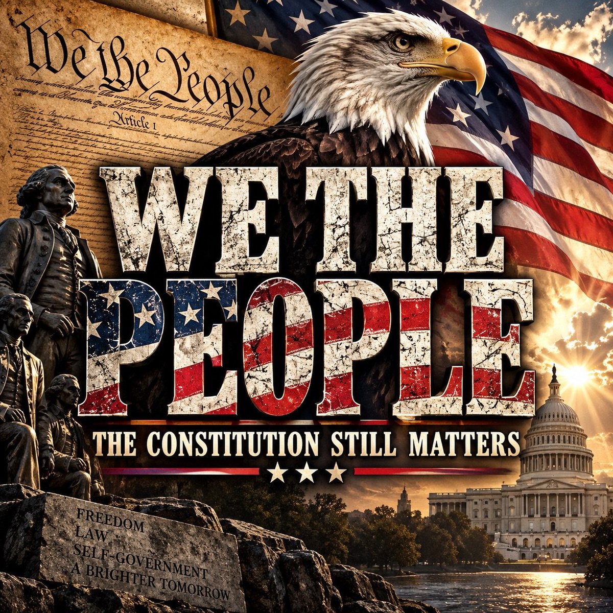 GuntherEagleman's tweet photo. Today is Constitution Day, marking the signing of the U.S. Constitution on September 17, 1787. It created the framework for our government through seven articles and was later strengthened by 27 amendments, including the Bill of Rights. 

The Constitution is not some dusty old document we drag out once a year. It is the guardrail that keeps government from becoming the master of the people.

Article I gives lawmaking power to Congress. Article II establishes the presidency. Article III creates the judiciary. The rest defines the relationship between the states and federal government, how the Constitution can be amended, and why the Constitution itself is the supreme law of the land. 

Then came the Bill of Rights: speech, religion, press, assembly, the right to bear arms, protection from unreasonable searches, due process, jury trials, limits on federal power, and rights reserved to the people and the states. 

That matters because every authoritarian system, communist or otherwise, depends on concentrating power and weakening individual liberty.

America works differently.

Government answers to the people. Power is divided. Rights cannot simply be erased because somebody in Washington finds them inconvenient.

We don’t need to reinvent America.

We need to understand the Constitution, defend it, teach it to our children, and demand that every elected official who swears an oath to it actually follows it.

We the People still means WE THE PEOPLE.