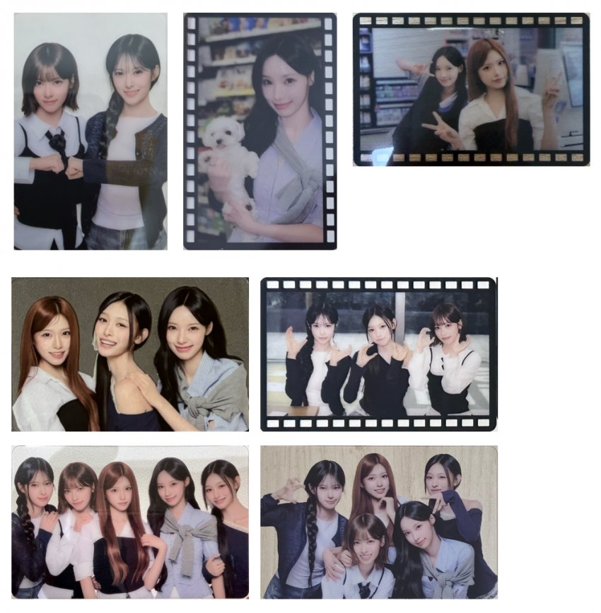 scenedbag's tweet photo. 리센느 CU빵 포카 모음
개인 4종씩 + 유닛 &amp; 단체 7종

(벌써 사진 다 모아주신 분이 있음...) https://t.co/pQFd0jP4NQ