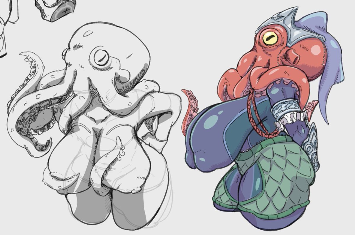 Gastropied's tweet photo. I finally did something
big upps to @,betta_daily for giving me some inspiration to start drawing again https://t.co/QUyXBLn7sd