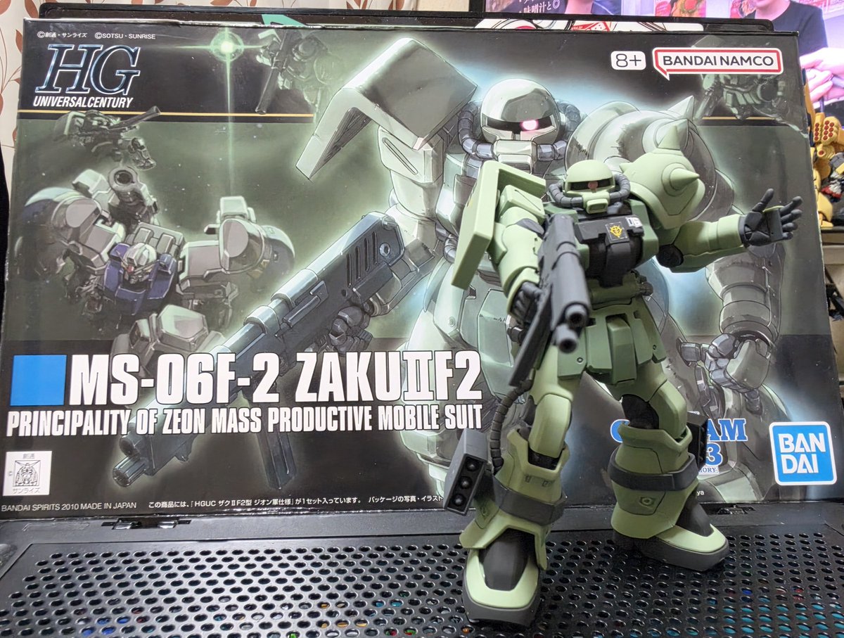 8055kenken's tweet photo. HG   ザクⅡF2
軟質スカート意外と良いですよね。
ヒートホークつけられないけど
同じようなポーズにならないようにしてるけどザクは難しいでさね
#ガンプラ
#機動戦士ガンダムスターダストメモリー
#プラモデルライフ https://t.co/VSQIlPGnBo