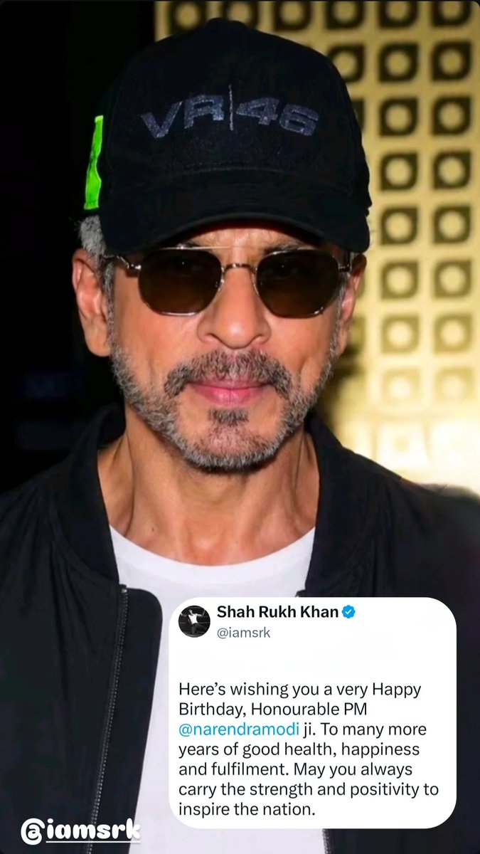 BrigitteBeugni4's tweet photo. @iamsrk @narendramodi Sir , what kind birthday wishes for your Prime Minister .
 You are a benevolent man who respects his elders .
❤️❤️❤️ https://t.co/RVS7tQWKVa