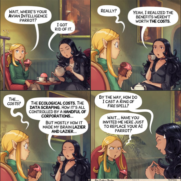 CAEDALPE's tweet photo. #Comics #PepperandCarrot #Substitute🦜 https://t.co/HLpAZQbi34