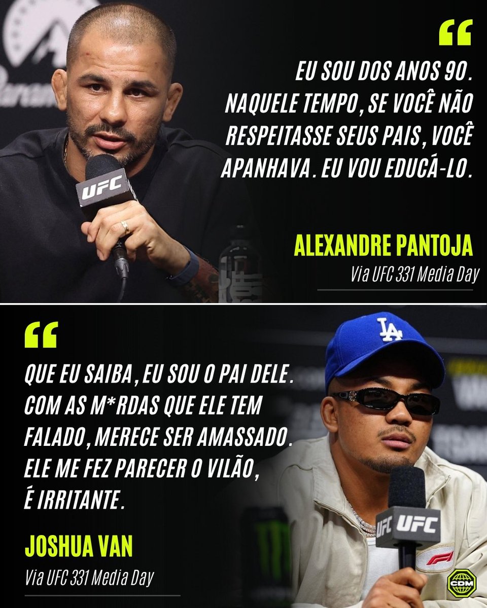 acentraldomma's tweet photo. O clima tá esquentando pro #UFC331 🔥 https://t.co/7nObd3UTtd