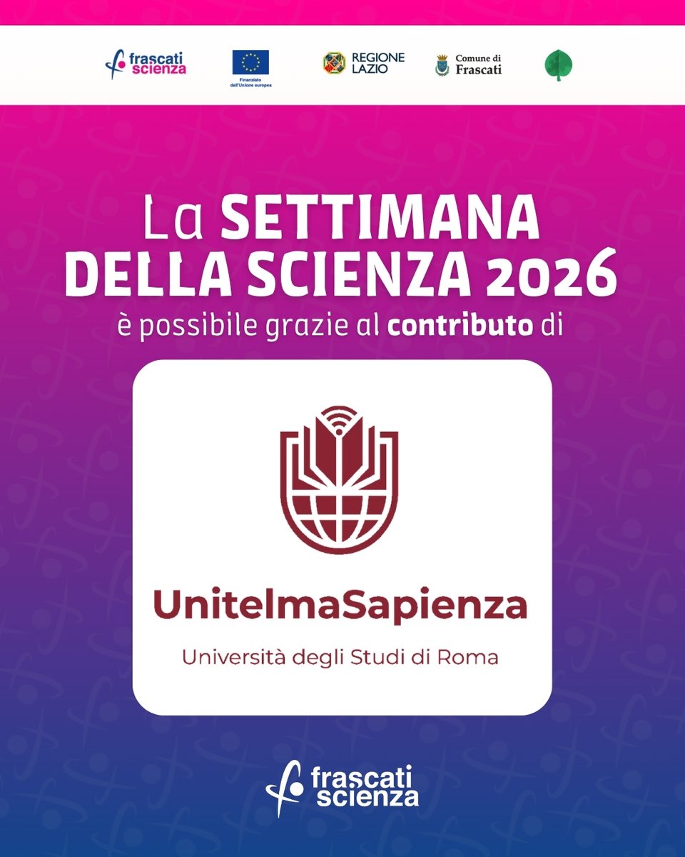 FrascatiScienza's tweet photo. Un visore può portarci dentro l’arte e aiutare la neuroriabilitazione. 🥽
Grazie ad @UnitelmaTweet, sponsor della Settimana della Scienza 2026, esploreremo realtà virtuale, neuroscienze digitali e nuove tecnologie.
https://t.co/nf2LmkfZdv
#leaf #mscanight #mscactions https://t.co/kykmQL74G8