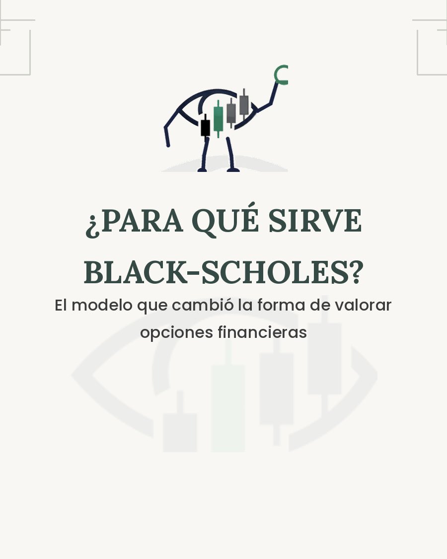 OjoAlTicker's tweet photo. ¿Para qué sirve Black-Scholes? 📈

La ecuación que revolucionó la valoración de opciones financieras y puso matemáticas al servicio de una pregunta clave:

¿Cuánto debería valer una opción? 🧵 https://t.co/9BiY0nX1iU