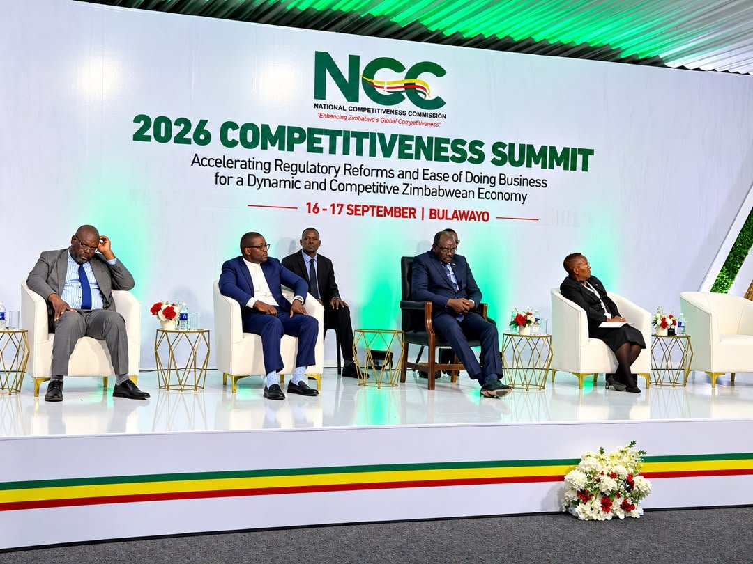 Min_of_IC's tweet photo. ZIMBABWE MOVES TOWARDS SMARTER REGULATION

It is FACT that to Strengthen Zimbabwe's competitiveness, we require sustained commitment and practical action. 

Anchored on Vision 2030, the Ministry through the National Competitiveness Commission is advancing the ease of doing business through regulatory reforms. 

These reforms are a significant step towards improving the ease of doing business and establishing a competitive economy.

Today Hon. Minister Ndhlovu told delegates during the Second Competitiveness Summit that, "The competitiveness of our economy is fundamentally shaped by the quality of our regulatory environment". 

He added that, "It is a collective responsibility to ensure that regulation facilitates enterprise, investment, innovation and productivity".

He said the success of the Summit will be measured by the reforms that follow.