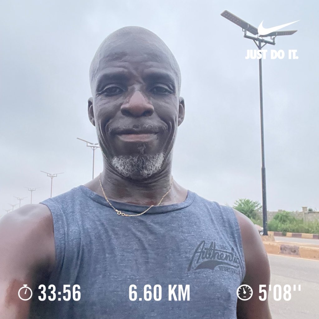 Kinglanre's tweet photo. 6.60km done this beautiful Thursday morning ππΏββοΈ
Thankful for life, strength, and the peace to run.
Have a great and wonderful day!
#MorningRun #ThursdayRun #6Point6K #RunClub #GratefulHeart #KeepGoing #FitnessJourney https://t.co/ga3lmnPdwa
