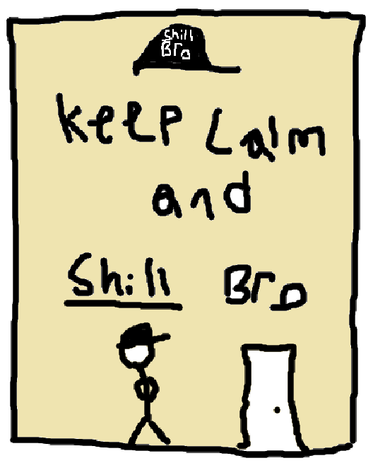 Shillbroski's tweet photo. It is going to be okay...just shill bro. https://t.co/Wx0eyaLAtV