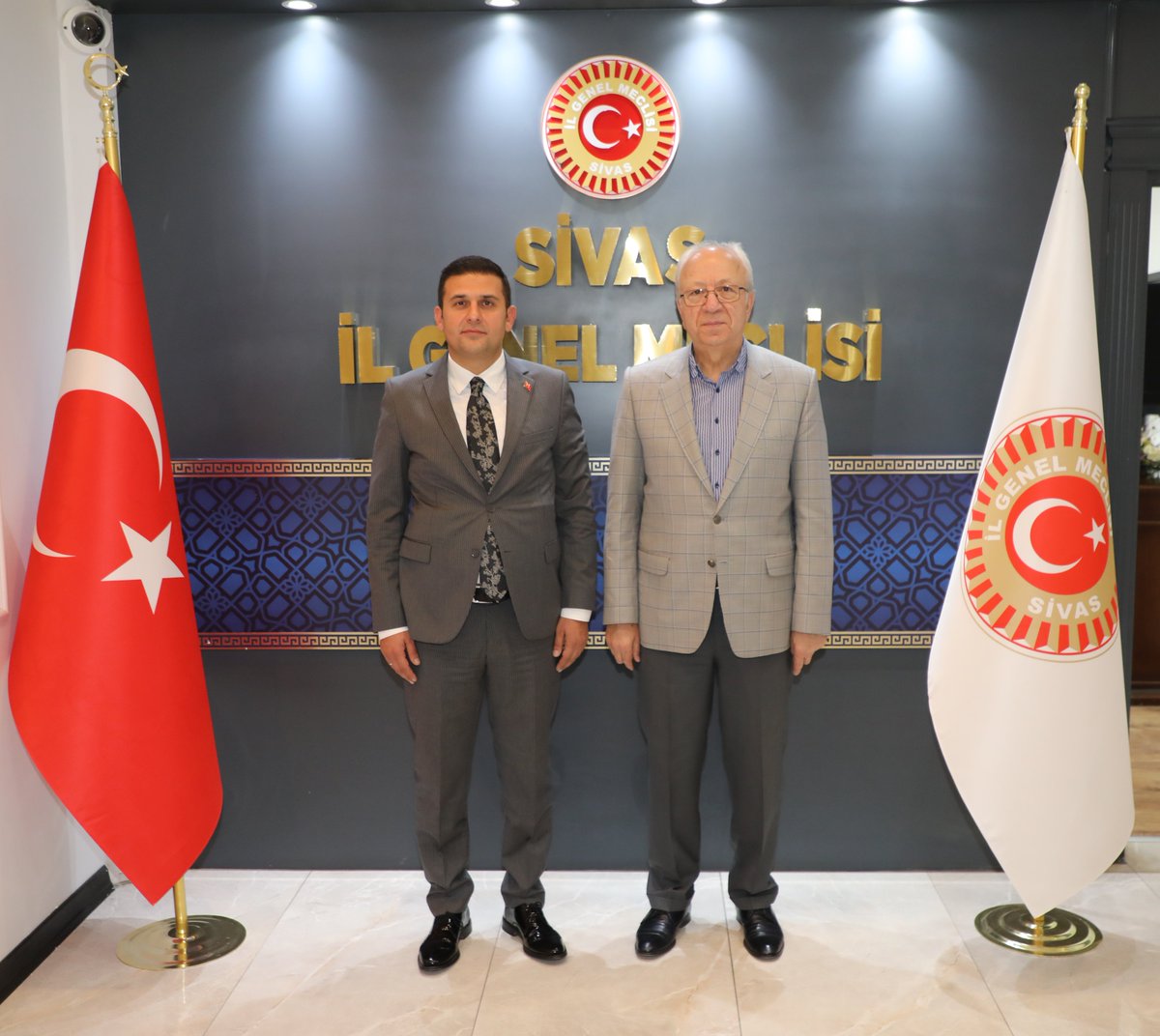 sivasigm's tweet photo. Sivas Vali Yardımcısı Sn. Mustafa Caner Culukar, Başkanımız Sn. Mehmet Şarkışla’yı ziyaret etti. https://t.co/BN4vlDTXWw