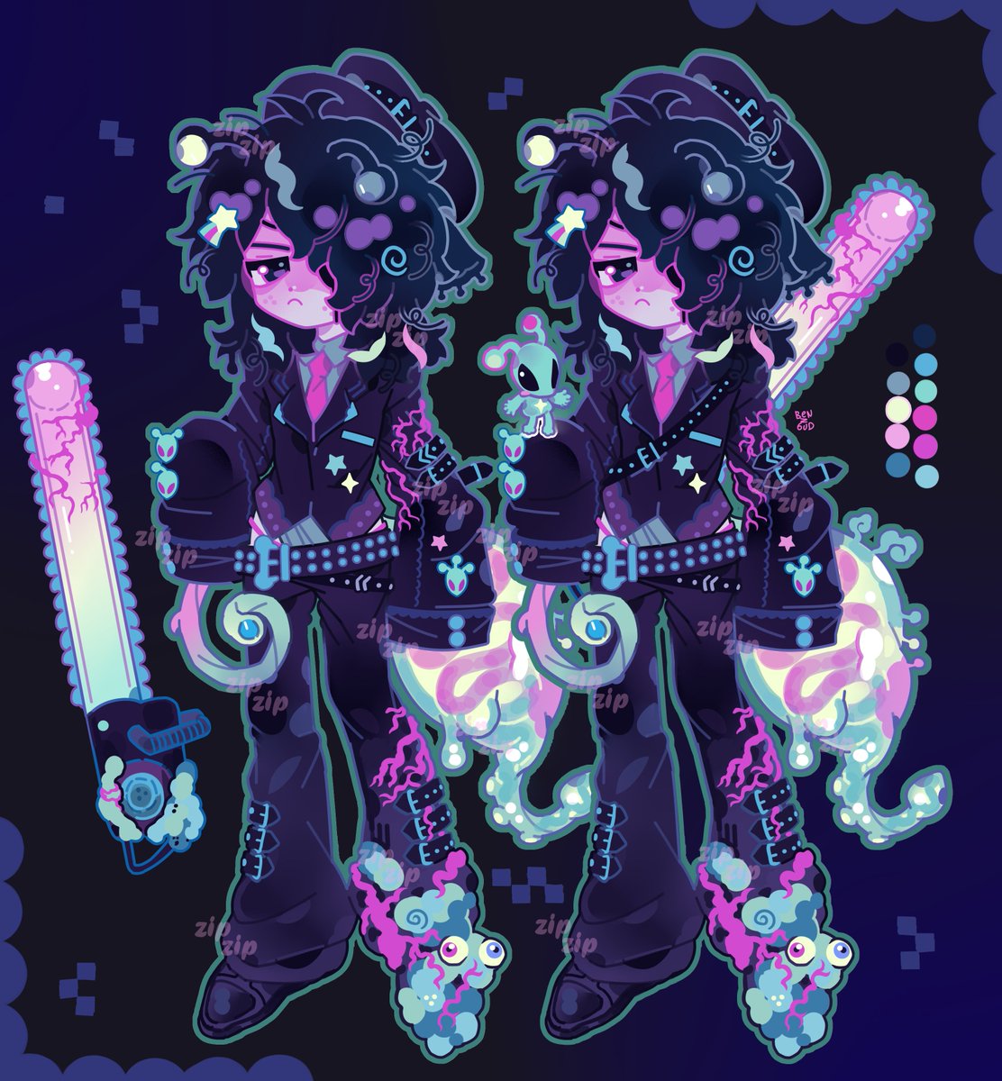 benzgud1's tweet photo. aliens 🛸...🛸..  .  .     🛸

#adoptable #alien #characterdesign https://t.co/OfBeC99R1l