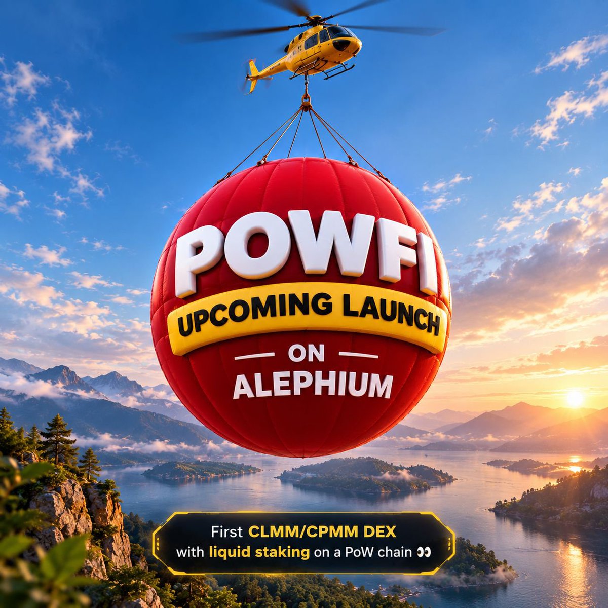 _iamsraju's tweet photo. 💥POWFI ���

UPCOMING LAUNCH ON @alephium

$ALPH https://t.co/QDlcc1fKKh