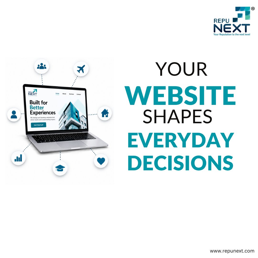 RepuNext's tweet photo. Your website influences how customers see your business,   understand your offer, and decide what to do next. Professional web design, intuitive UX, responsive development, clear content, and strong calls to   action create a digital experience that supports trust and conversion https://t.co/0Oq4Dl5dIW