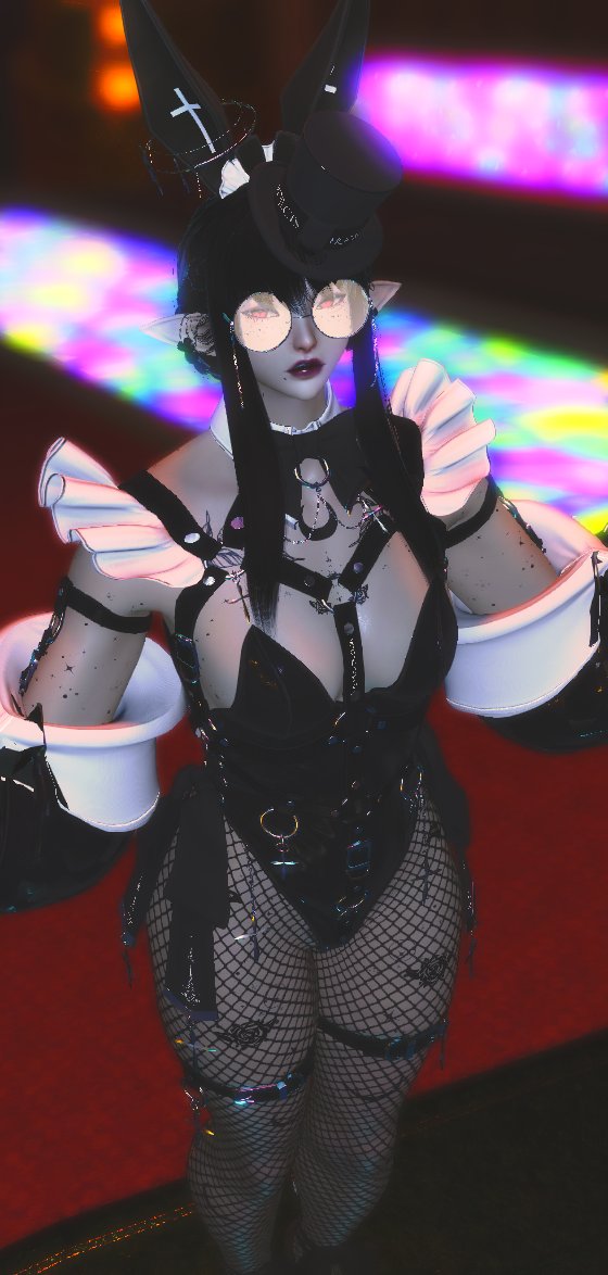 FranieFaeXIV's tweet photo. come to the golden saucer, get your drivers license! 
#gposer #elezen #gpose https://t.co/IWwhVPLhV5