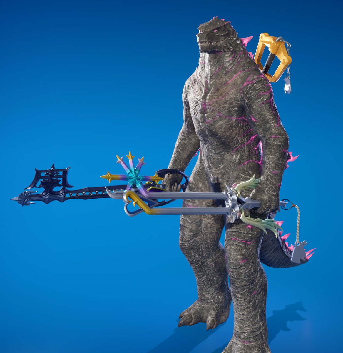 TropicalMaku's tweet photo. No way he's a keyblade wielder?! https://t.co/HpSwHB6b4V