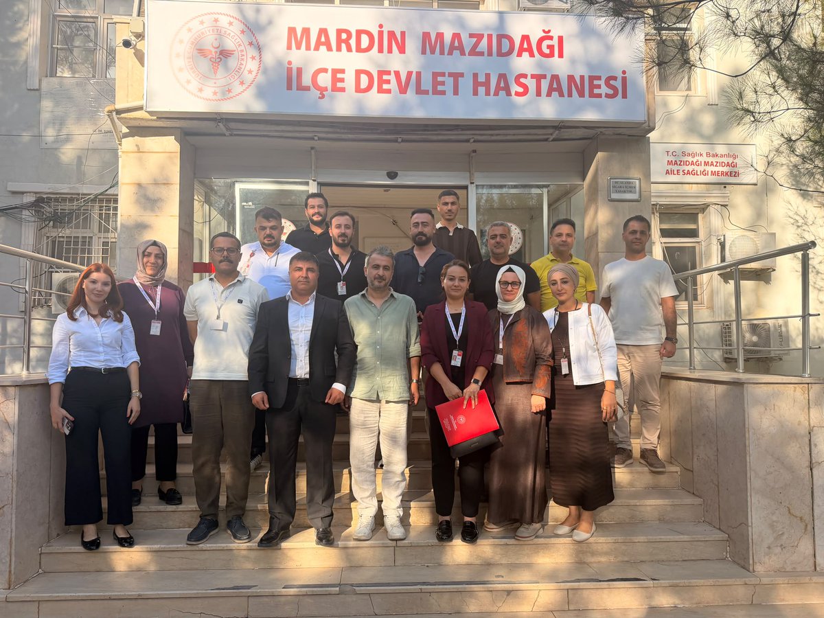 mardinilsaglik's tweet photo. Müdürlüğümüz Kamu Hastaneleri Hizmetleri Başkanlığı İl Değerlendirme Sorumlusu Cihan KAYA ve değerlendirme ekibi tarafından Derik Devlet Hastanesi, Mazıdağı Devlet Hastanesi, Savur Prof. Dr. Aziz Sancar Devlet Hastanesi ve Ömerli Devlet Hastanesinin Sağlık Tesisleri Değerlendirme ve Geliştirme Standartları kapsamında yerinde değerlendirme yapılarak, sunulan sağlık hizmetlerinin mevcut durumu ele alındı ve geliştirilmesine yönelik hususlar değerlendirildi.
@sbkhgm