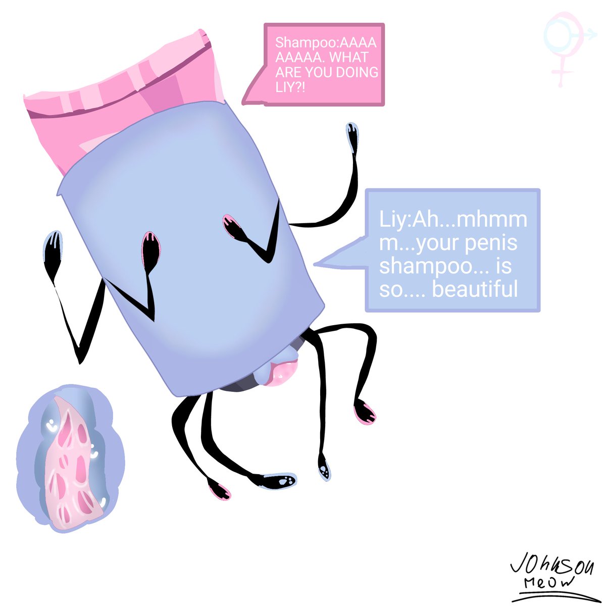 Johnsonsdfxo's tweet photo. Well, Liy x shampoo (shampLiy)

#bfdi #battlefordreamisland #nsfw #rule34 https://t.co/4snYDeJF1E
