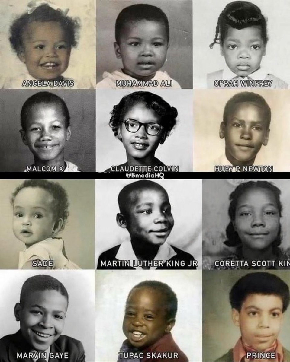 BmediaHQ's tweet photo. Throwback Thursday 🔙

Every legend was once a child with dreams no one else could see. Before they became icons, activists, artists, and leaders, they were simply kids growing up in a world that had no idea what they would one day become. Their stories remind us that greatness often begins quietly.