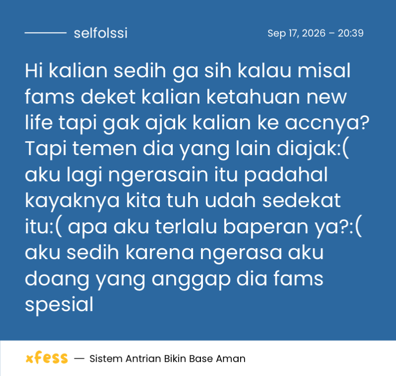 selfolssi's tweet photo. Hi dari aku yang lagi galau https://t.co/KBTktYth8H