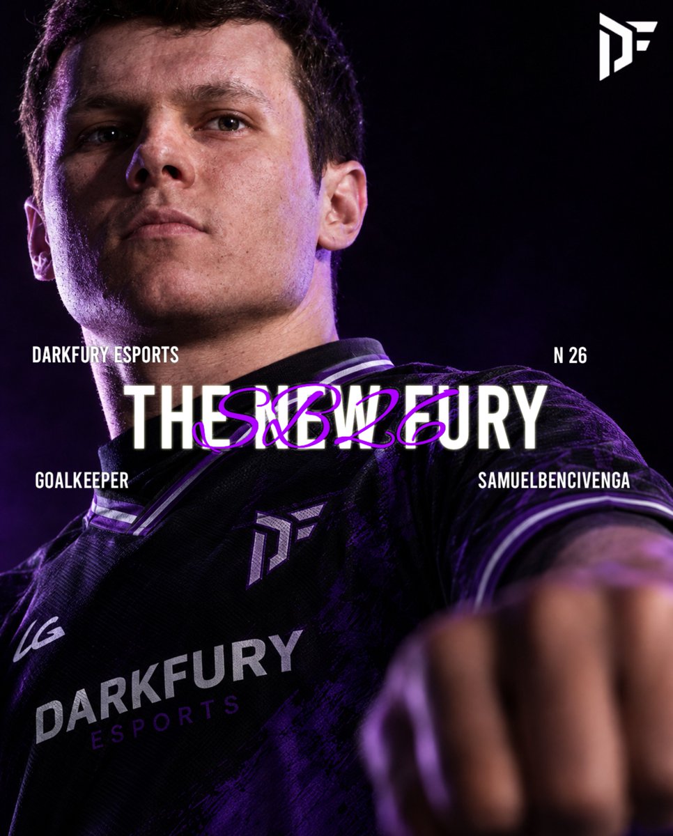 DFEsportsPro's tweet photo. THE NEW FURY

Un nuovo innesto tra i pali: accogliamo Samuel Bencivenga ( @samuelbenji)! 🧤⚡️
Giovane, di prospettiva e con la determinazione giusta per blindare la porta. 
diamo il benvenuto a Samuel nei commenti! 

#darkfury #vpg #eludo #cpg https://t.co/7Hc4gMbVWy