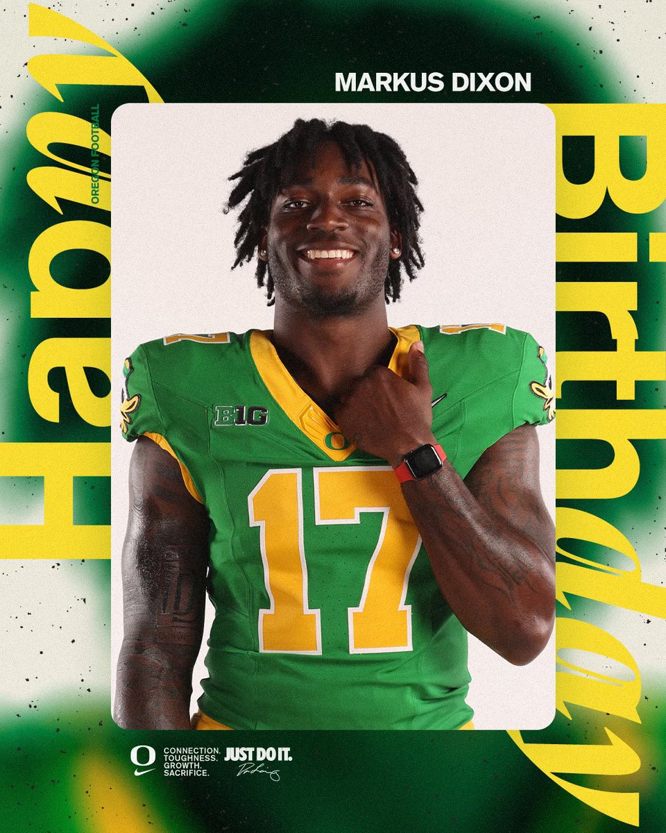 CoachDanLanning's tweet photo. Wishing @markus1dixon a happy birthday #GoDucks https://t.co/vvGB17jW8h