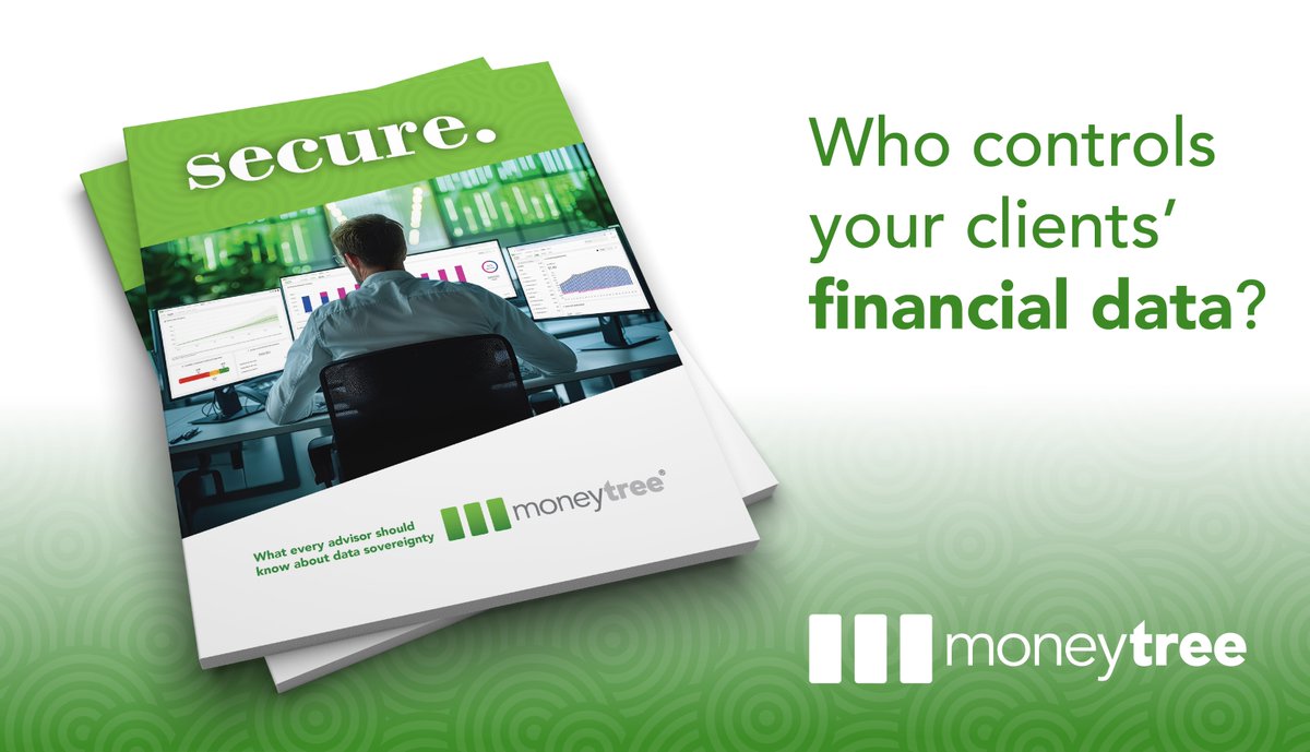 MoneytreeSW's tweet photo. Do you know where your clients’ financial data lives and what happens if your firm changes technology providers? 
Those questions can be overlooked during a software evaluation. 
Secure, Moneytree’s guide to data sovereignty, offers a practical look at data ownership. https://t.co/abVAl3XgCJ