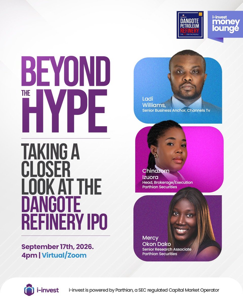 iamtheBigShawty's tweet photo. Just want to let you know that the @iinvestng is hosting a webinar today about this Dangote IPO, come with all your questions, See link to register here; https://t.co/K9bD5bB2gM You're welcome. #iinvest #iinvestMoneyLounge https://t.co/648G1dSK6k