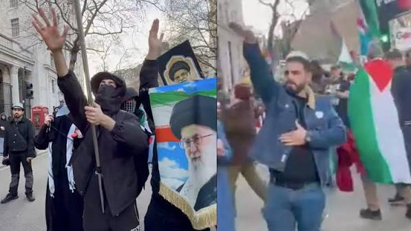 daveatherton's tweet photo. Two British Muslim ☪️ MPs labour's @TahirAliMP & Independent @AyoubKhanMP have called for British 🇬🇧military intervention against Israel. 🇮🇱. Ali has since apologised. 

In the meantime one of my Jewish followers has written to me about an incident on London's trains. 

"I just got NAZI saluted while wearing my kippa, by a woman in a hijab on the Thameslink. This country is f- cked." 

I will second that.