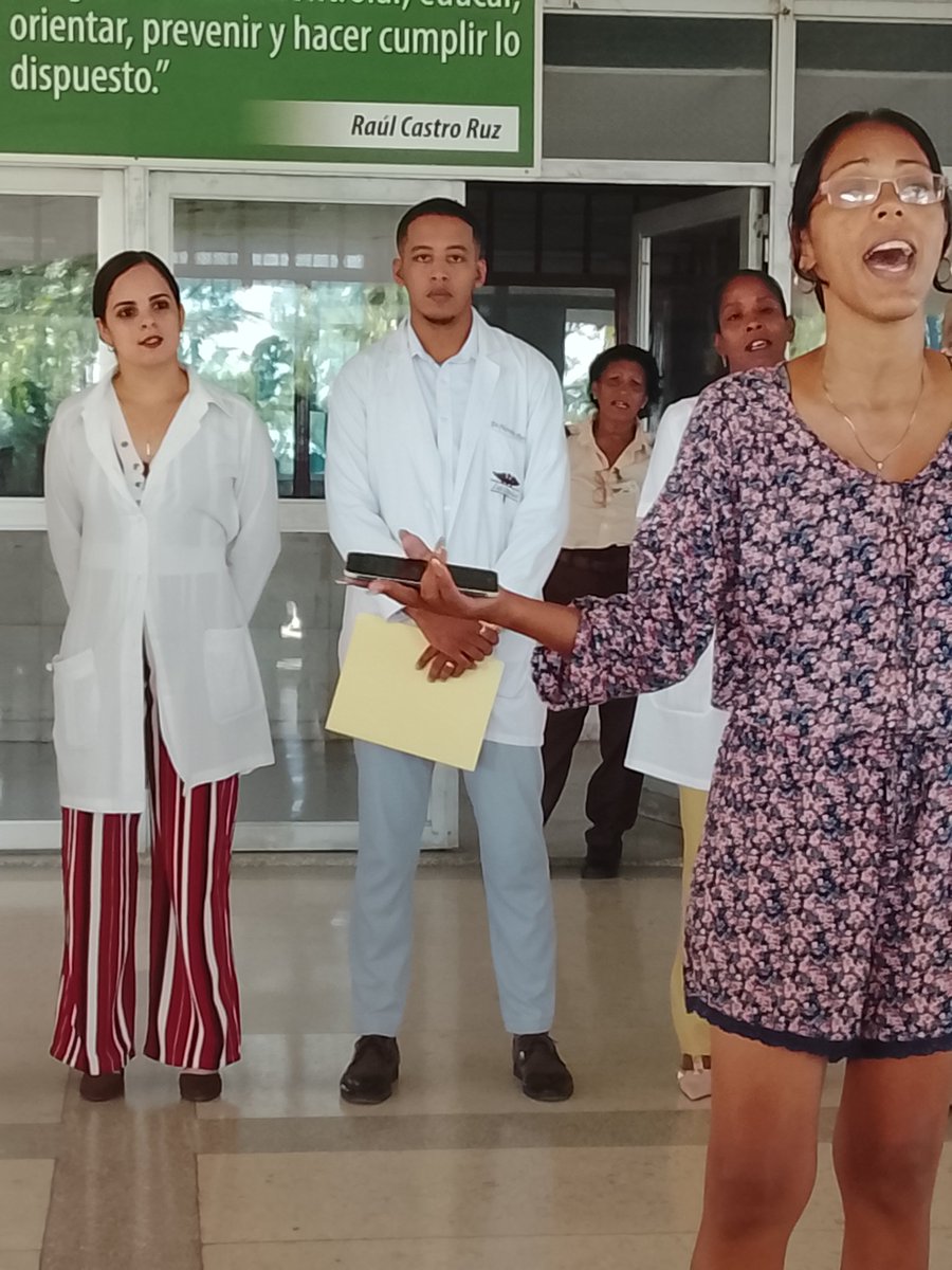 PccSecretaria's tweet photo. Emotivo matutino realizado por el departamento de laboratorio clínico,donde se le rindió homenaje post morten al Dr.Ángel Piris Momblan paradigma de la cirugia Guantanamera,coincidiendo además el día con el natalicio del Dr.Agustino Neto cuyo nombre lleva nuestra institución. https://t.co/QVp5tfdYfZ