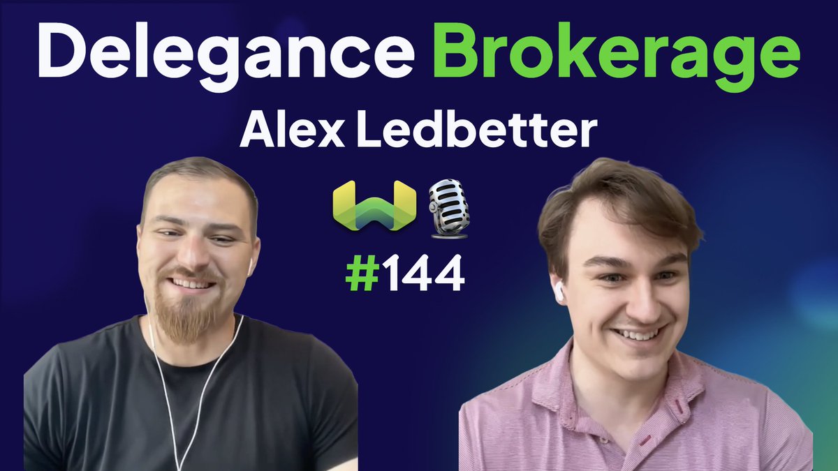 CShorten30's tweet photo. What happens when one, extremely agent-pilled builder, takes on the insurance brokerage industry?

I am super excited to share the 144th episode of the @weaviatepodcast, featuring Alex Ledbetter (@alexledbetter15) from Delegance Brokerage!

From the product itself to the operations required to run a business, the way Alex embraces Agents is remarkable! 👾

Alex is a self-taught developer (and we dive into how that differs from Vibe Coding 😆), and I learned so much from his perspectives on these tools. From shipping 900 PRs in 3 months with 18 terminal agents running, email and browser agents... It is a very interesting case study in what you can do with these systems.

I also loved diving into his use of Weaviate! Beyond happy to feature case studies like this one on the podcast 💚

YouTube: https://t.co/Xdr9Dq8JUC
Spotify: https://t.co/IsgWZrzc0r