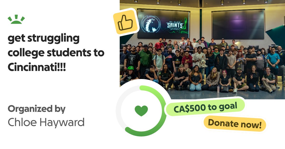 apatheticsock's tweet photo. my team is travelling to the Queen City Clash in Cincinnati, OH next month and we need your help to raise the funds to get us there from Canada! 🇨🇦 link is in replies 🥳🥳 feel free to send to anyone you know that might be able to help!! https://t.co/jT8HGPlZXy