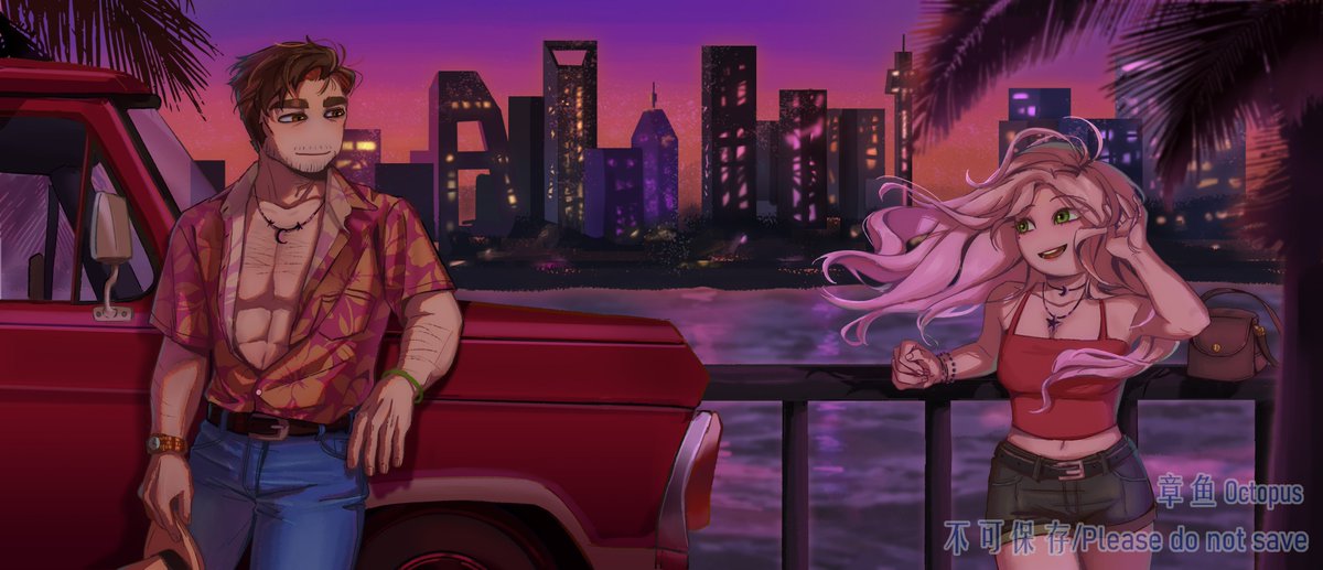 OctopusHead10's tweet photo. 迈阿密晚霞
#YourBoyfriendGameDon #YourBoyfriendGame https://t.co/r4HJuo8rkf