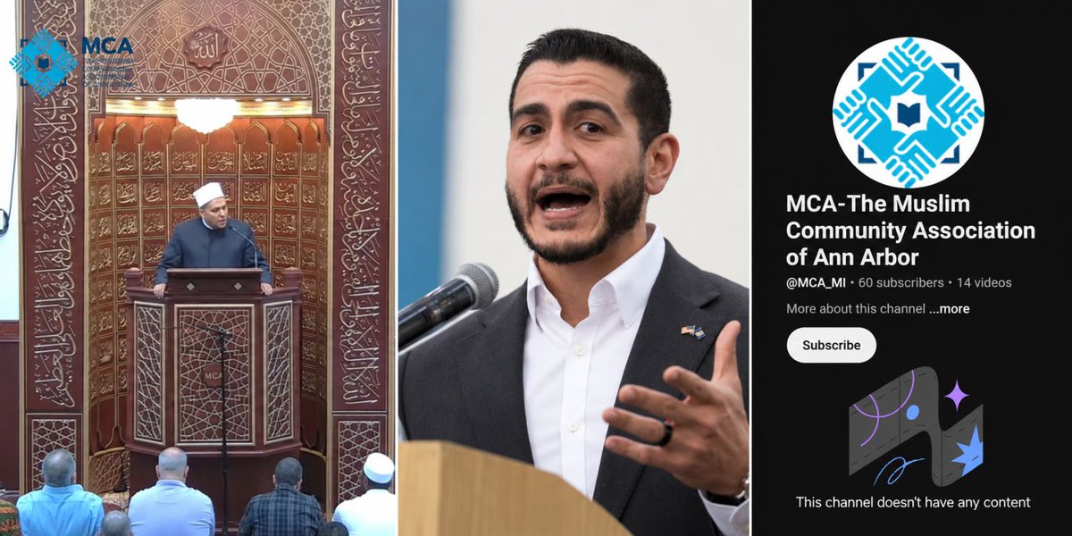 FreeBeacon's tweet photo. Abdul El-Sayed’s imam scrubbed videos of his sermons from YouTube, including one in which he eulogized the late Hamas leader Ismail Haniyeh as a “heroic martyr” and another in which he urged his congregants to vote for El-Sayed, @alanagoodman reports. https://t.co/6Y6RcaAgcf