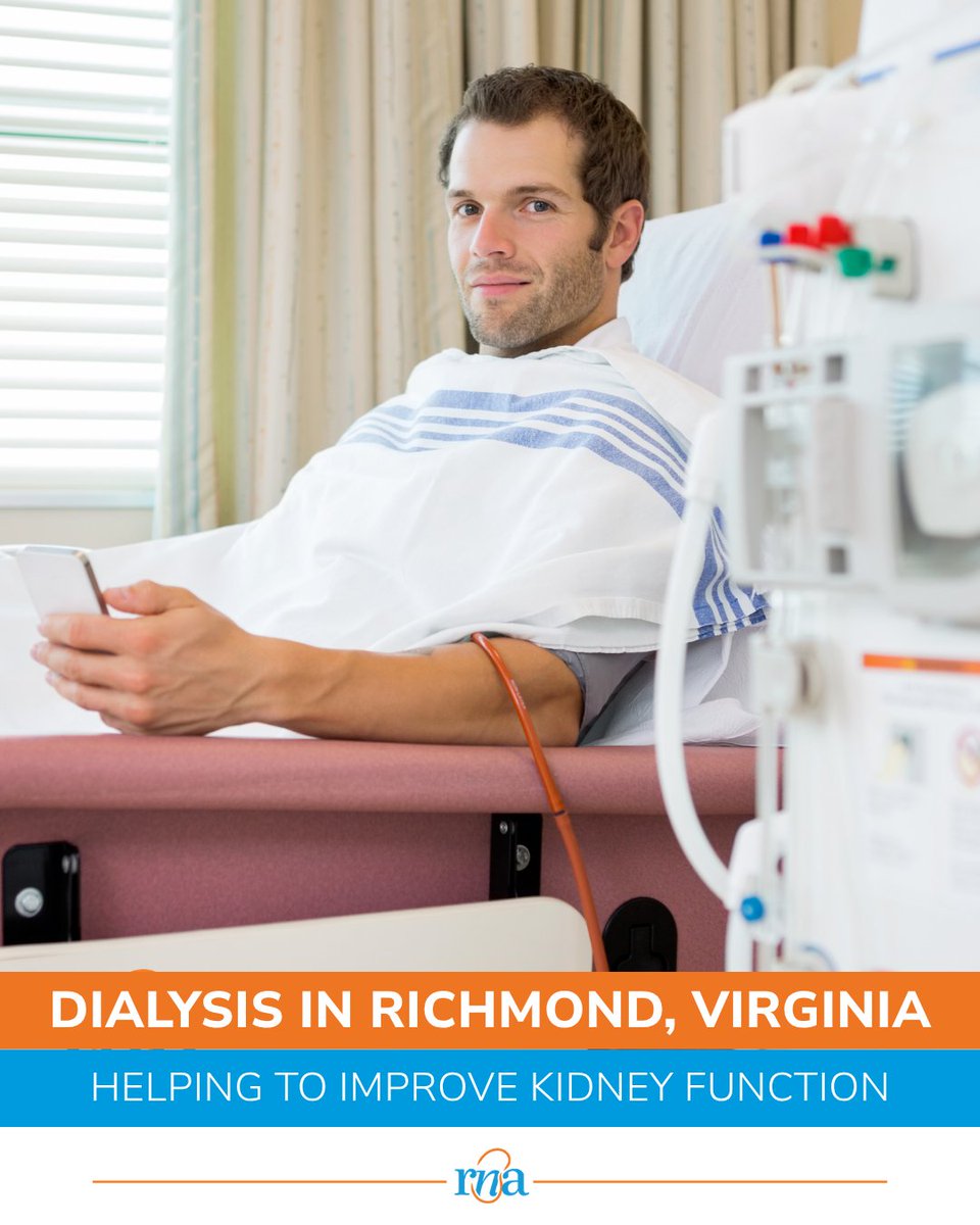 RVANephrology's tweet photo. Richmond Nephrology Associates provides comprehensive dialysis care focused on quality of life and long-term wellness. 💙

📍 | Mechanicsville | Southside | Midlothian | West Broad 
🌐 | https://t.co/ucIiSs1aJM

#KidneySpecialists #RichmondVA https://t.co/Ce7VQ2Ily9