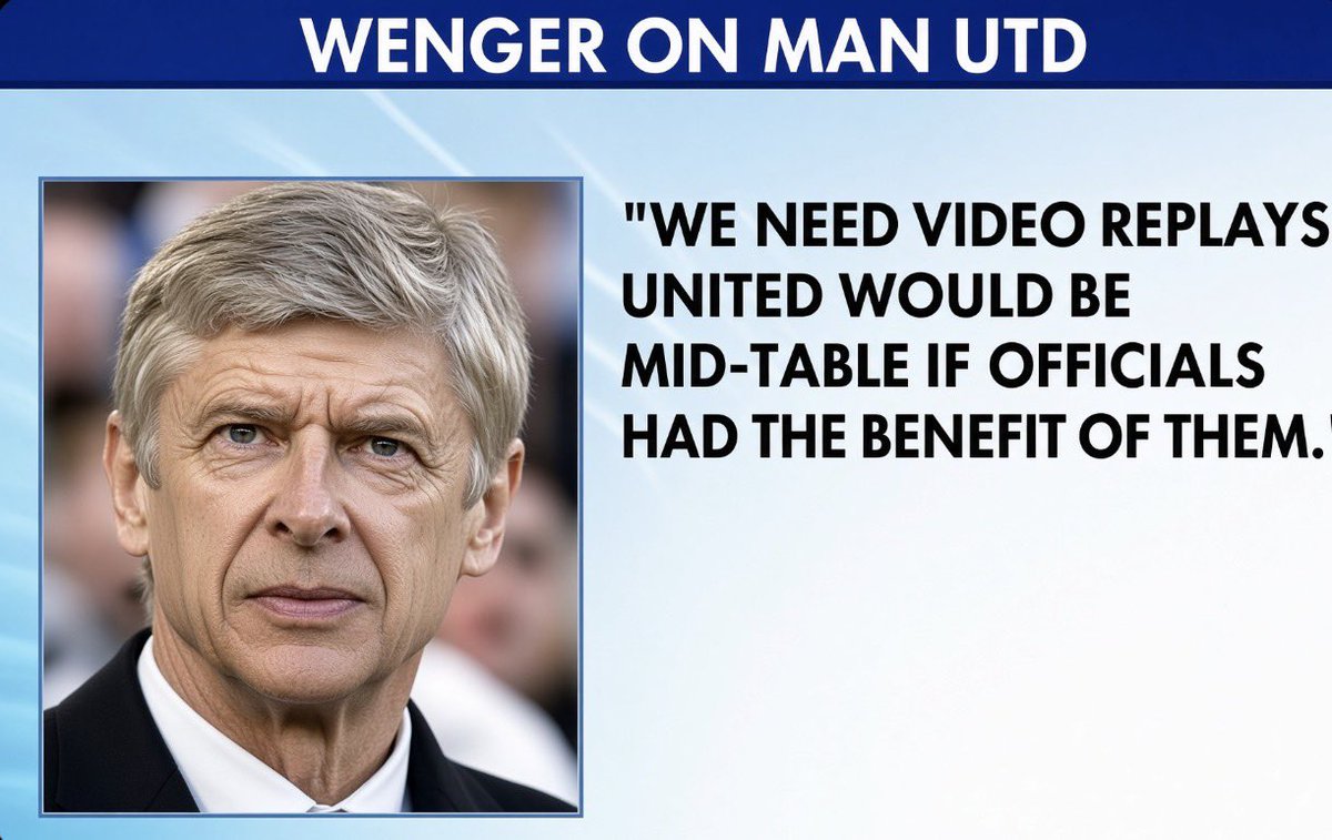 Arsenal_N10's tweet photo. Wenger knows football. https://t.co/LBGcDyY0Ws