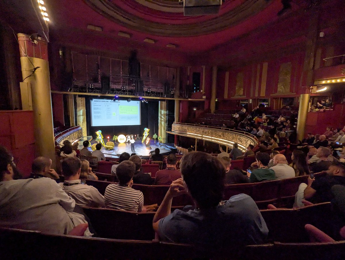 JoliCode's tweet photo. Une partie de notre équipe est aujourd'hui à #DotIA pour suivre les interventions des leaders de l'industrie.

NVidia, HuggingFace, Anthropic, Cloudflare, Mistral... Ils sont tous là 💪

cc @dotConferences https://t.co/Bxeb1Fccag