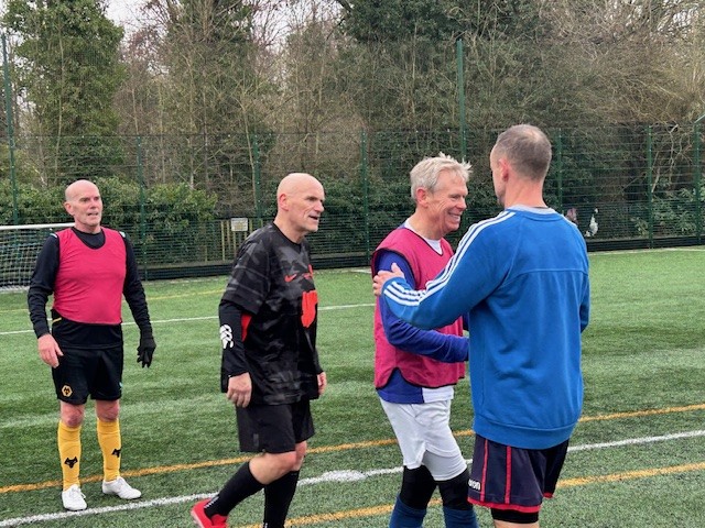SolihullCentre's tweet photo. Friday mornings are these guys favorite time of the week! +55 walking football 10am. Start your weekend early!  Book here to secure your place https://t.co/Ds0V4YxBcs #MeetNewFriends #MoveMoreFeelBetter #backinthegame #maketimenotexcuses https://t.co/nxYYDp9YkR