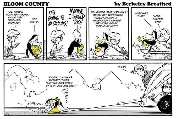 CAEDALPE's tweet photo. #Comics #BloomCounty #Telephone ☎️ https://t.co/CDSXCuYhtw