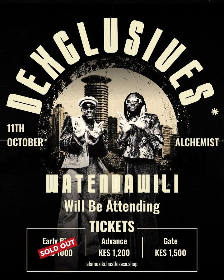 Sherehe_Plug's tweet photo. πΆπ₯ #Nairobi #LiveMusic
DEXCLUSIVES* JUST GOT BIGGER
@MwiniMmβs first showcase now features @watendawili (@onyachpala/@ywaya_tajiri) @coster_ojwang & @luhyaheat for a spiritual night of pure Kenyan sound
π
11th Oct
π @AlchemistBar254
ποΈ https://t.co/be0Lxv57YI
#SherehePlug https://t.co/l0irmxGk4R