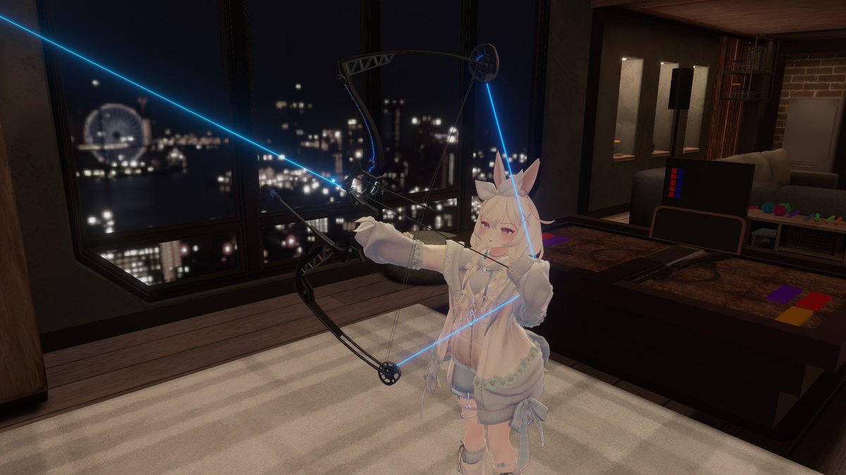 taichouVRCsabu's tweet photo. 武器導入して遊んでる\( ॑꒳ ॑ \三/ ॑꒳ ॑)/ https://t.co/fh3PeKuQpe