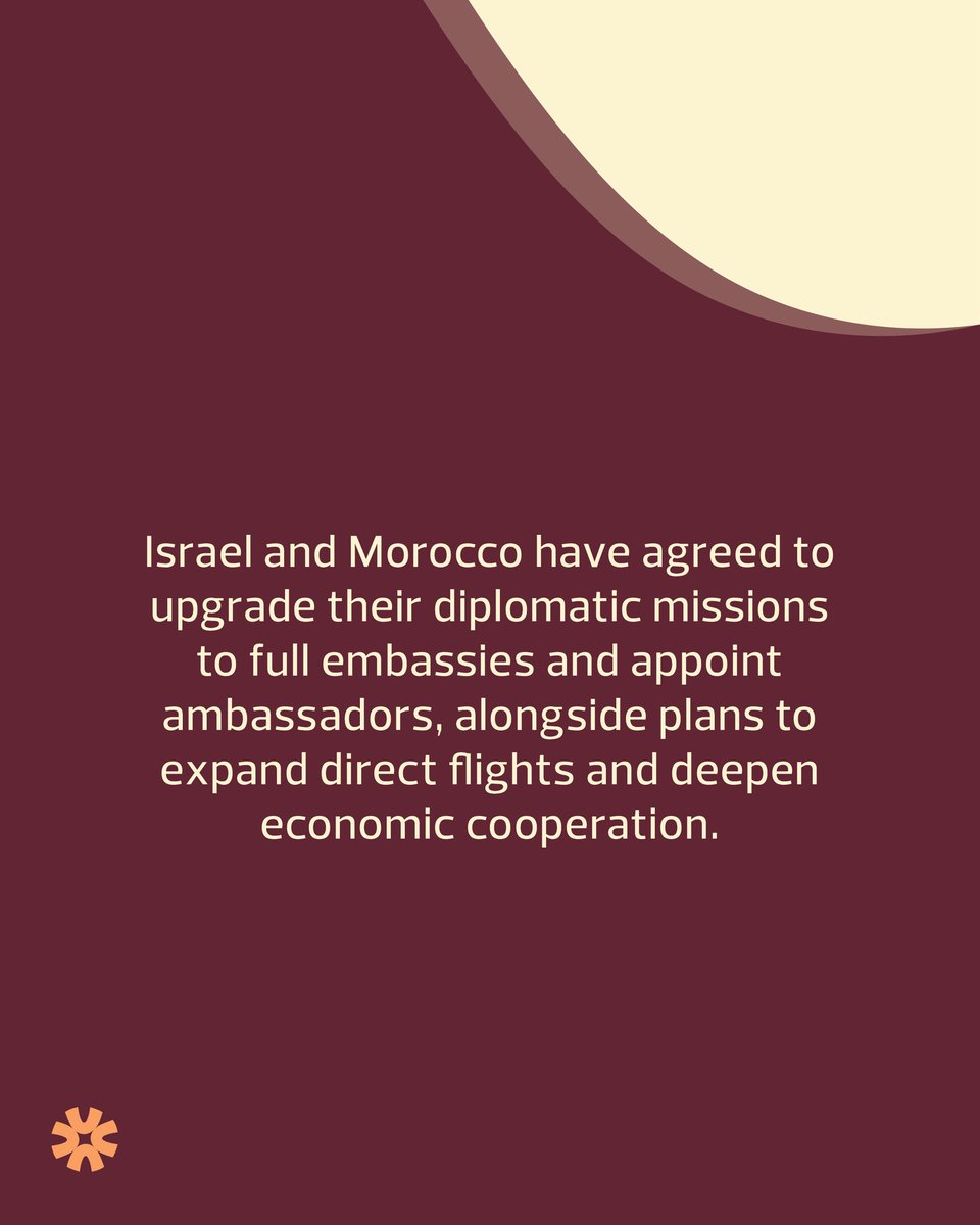 sharakango's tweet photo. We are excited about the new step in relations between The Kingdom of Morocco and The State of Israel. https://t.co/bb2rDvBqrw