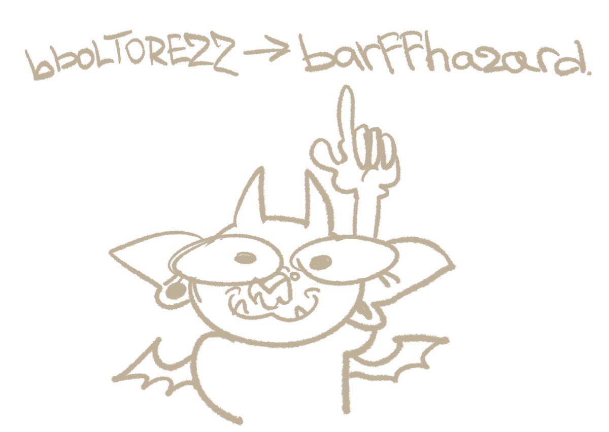 ginjerbeer's tweet photo. i changed my username!! 
bboltorezz -> barffhazard https://t.co/IZzq1ayTEt