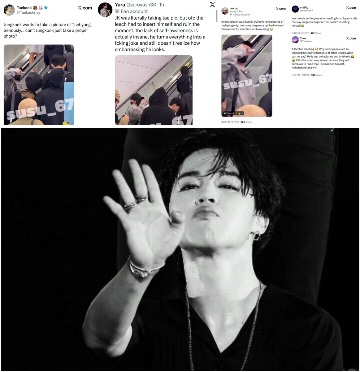 JiminLatinoFB's tweet photo. Si tu shipp depende de lo que haga o deje de hacer Jimin. Déjame decirte que:

🗣️: Tu shipp no es real.

Jimin no es tu enemigo, Jimin no es tu rival imaginario. Es solo tu enfermedad mental que está sin diagnóstico. https://t.co/SOhxRHKiBi