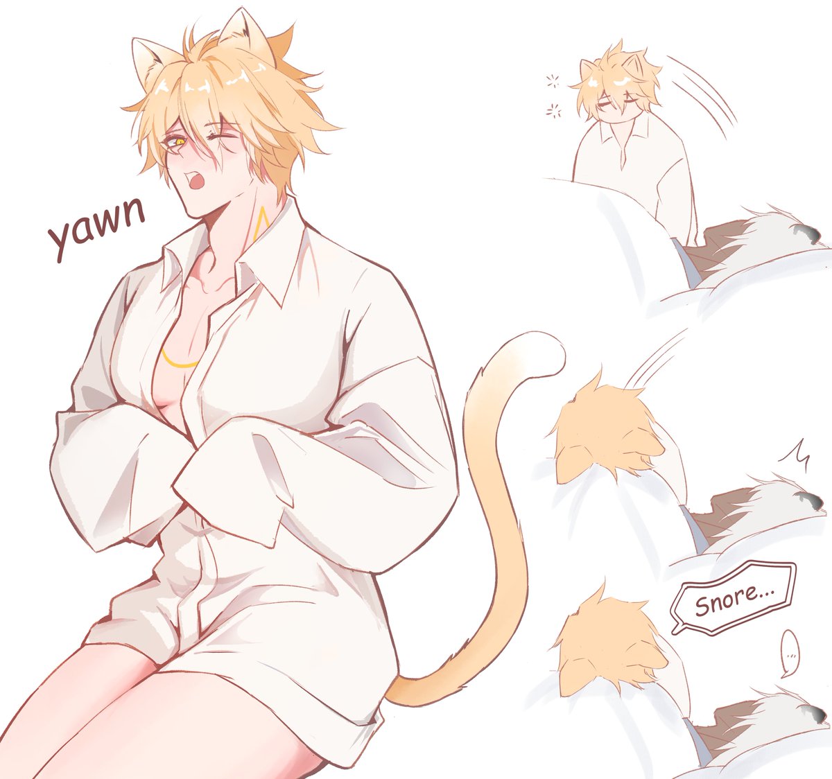 eliice131's tweet photo. Oversleeping cat https://t.co/wPUXAW6uDl