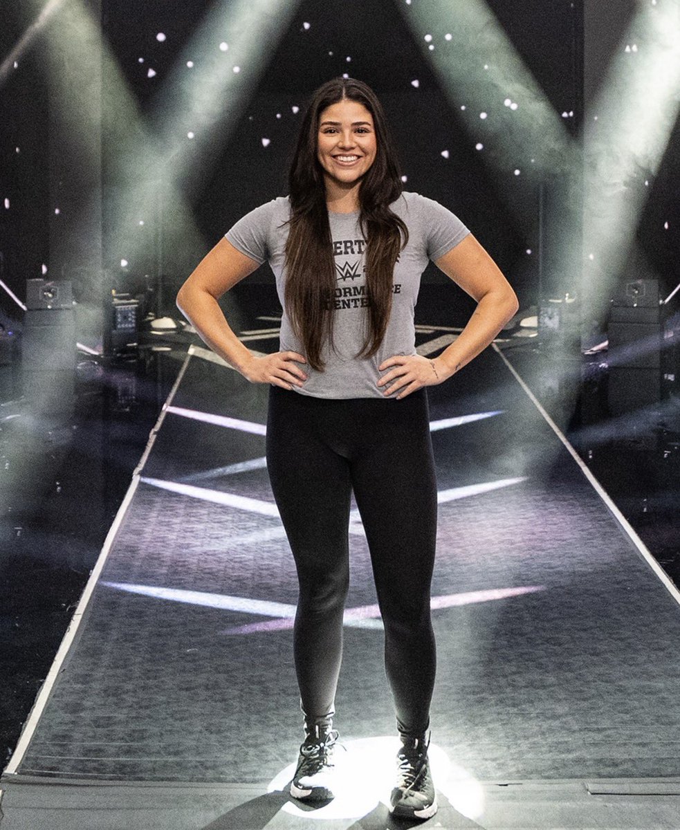 WrestleOps's tweet photo. Aalyah Gutierrez, daughter of Rey Mysterio, has officially been introduced as the latest member of the Rookie Class at the Performance Center. https://t.co/cmZlTPht4H